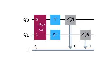 Circuit diagram output by the previous code.