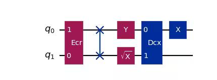 Circuit diagram output by the previous code.